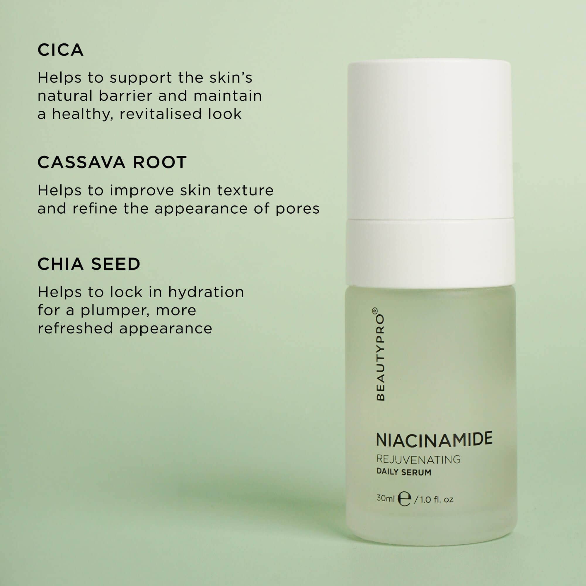 CICA + NIACINAMIDE Blemish Control Daily Serum 30ml