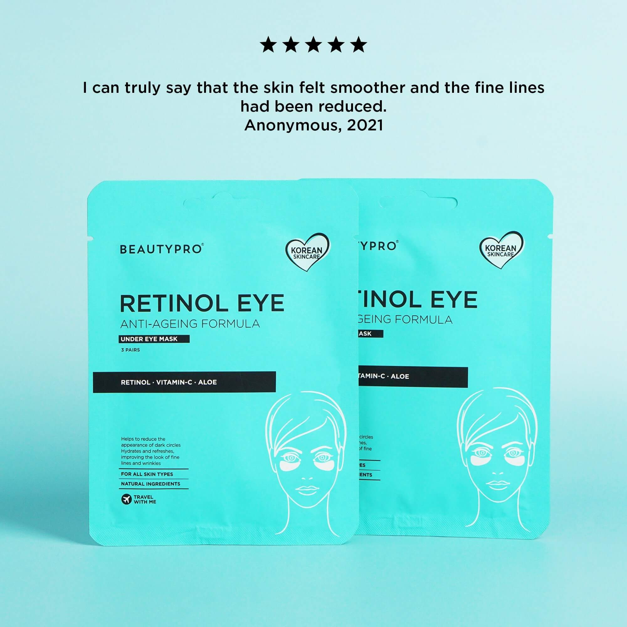RETINOL Under Eye Patch (3 pairs)