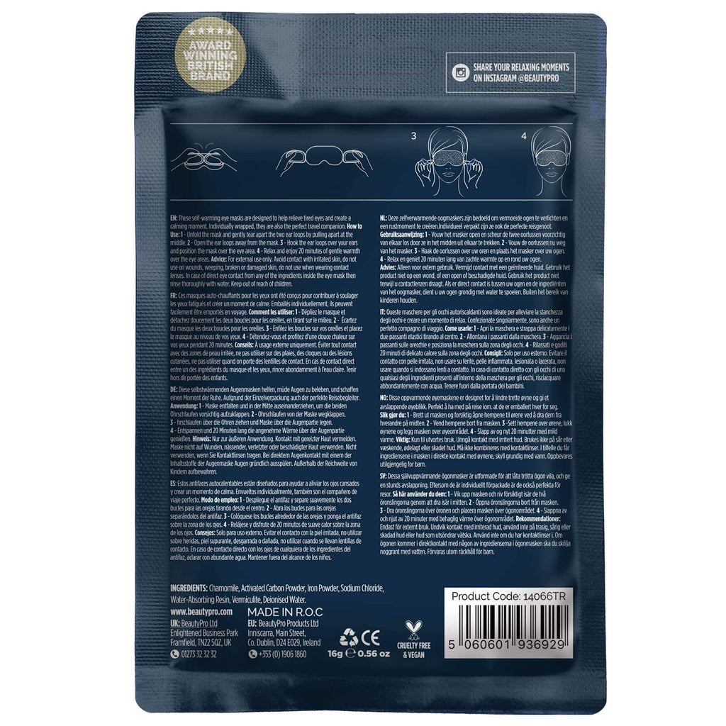 WARMING EYE MASK (Pack of 5)
